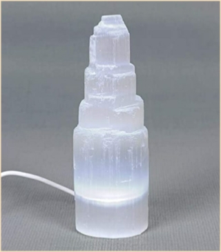 Natural Selenite Lamps