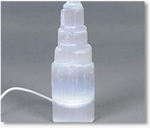 Natural Selenite Lamps