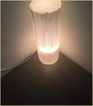 Natural Selenite Lamps