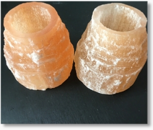 Selenite Candle Holder