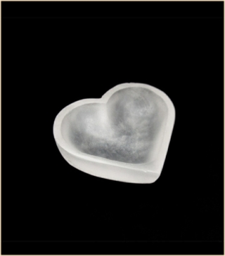 Selenite Candle Holder