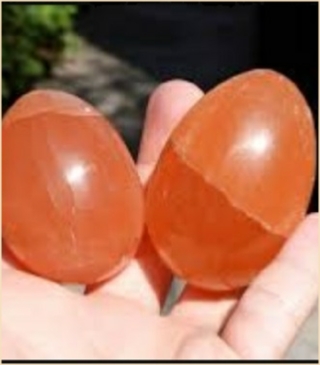 Selenite Spheres & Eggs